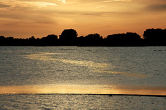 Sunset over Langstone Harbour