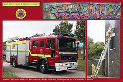 Seaford Fire Station open day- Volvo Maxi-Cab Rescue Pump Ladder - - GX04 ACF - 23.6.2012