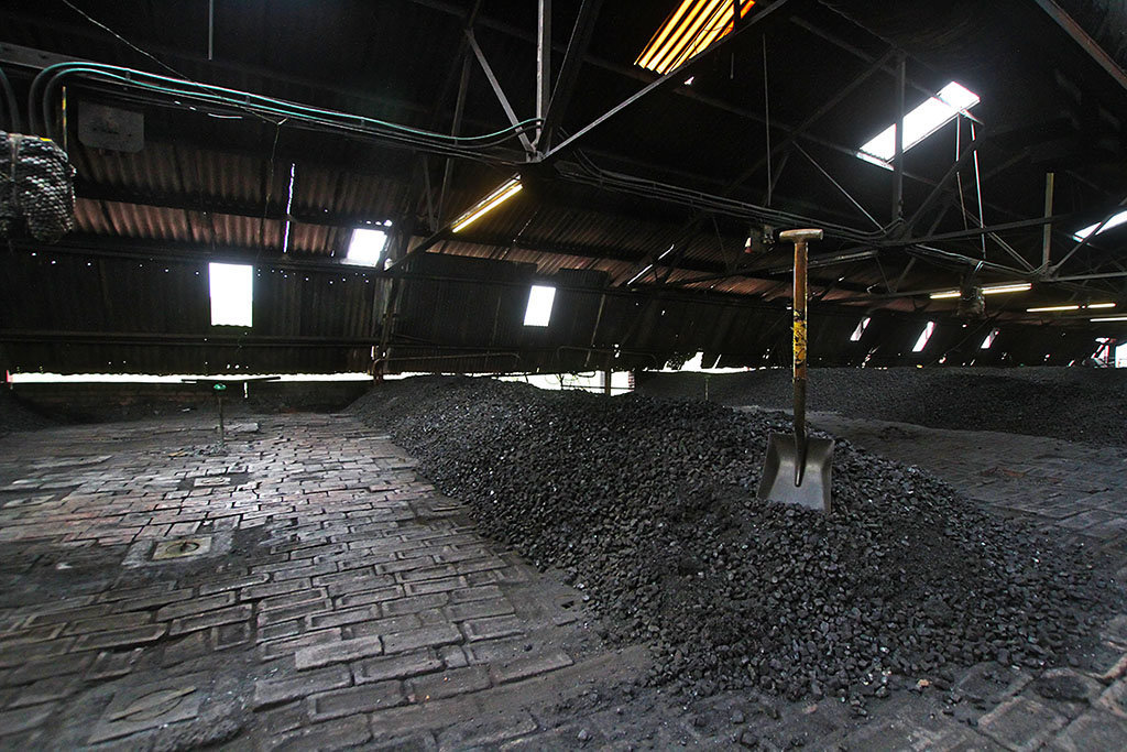 Coal for the kiln