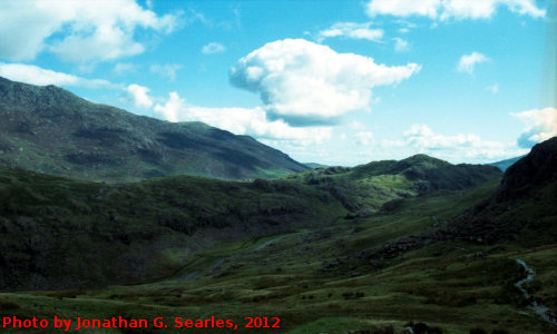 Snowdon, Picture 2, Edited Version, Snowdonia National Park, Wales (UK), 2012