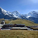 La gare de la Petite Scheidegg (2061 m. alt.)