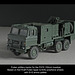 Foden artillery tractor for FH70 1/76 scale