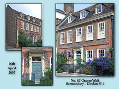 67 Grange Walk, Bermondsey, London  16 4 2007