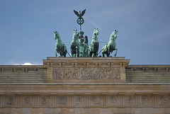 die Quadriga auf dem Brandenburger Tor