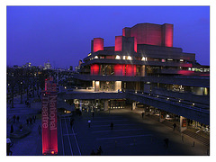 National Theatre from Waterloo Bridge 26.1.2008