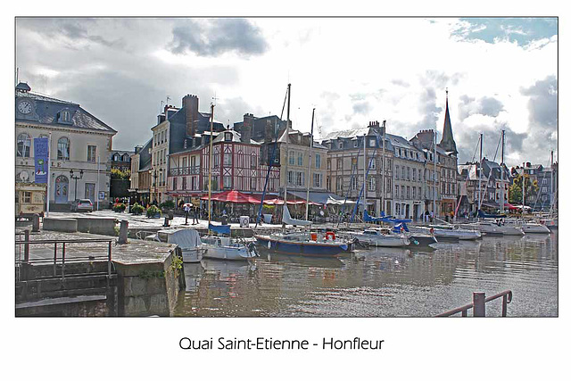 Quai St Etienne Honfleur  - 24.10.2010