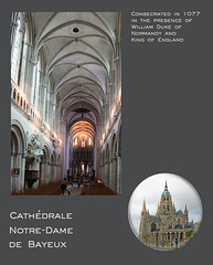 Cathédrale Notre-Dame de Bayeux - nave & exterior - 24.9.2010