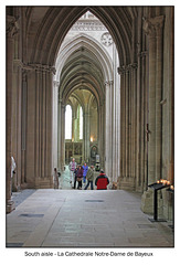 Cathédrale Notre-Dame de Bayeux - south aisle - 24.9.2010