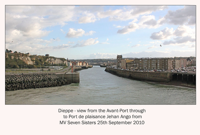 Dieppe - view from the Avant-Port - 25.9.2010