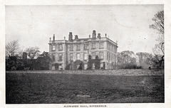 Aldwarke Hall, Rotherham, South Yorkshire (Demolished c1898)