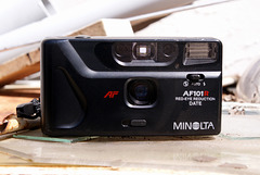 Minolta AF101R Red Eye Reduction Date