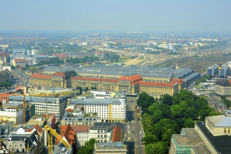 Leipzig 2013 – View of the railway station