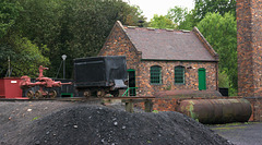 Coal mining artifacts at the Black Country Living Museum
