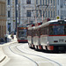 Halle (Saale) 2013 – Old tram meets new tram