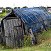 The Upsidedown Boat Sheds of Lindisfarne