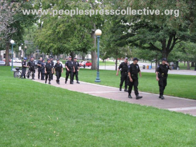 Police at DNC