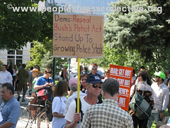DNC Sunday - War Protest