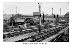 Bath Road Shed - Bristol - 29.5.1965