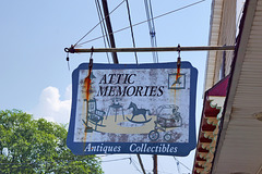 Antique Sign – Market Street, Red Hook, Dutchess County, New York