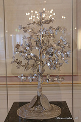 The Rothschild's Family Tree in sterling silver, in the Esterhazy Palace