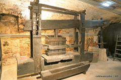 Ancient Wine Press in the wine cellars of the Esterhazy Palace