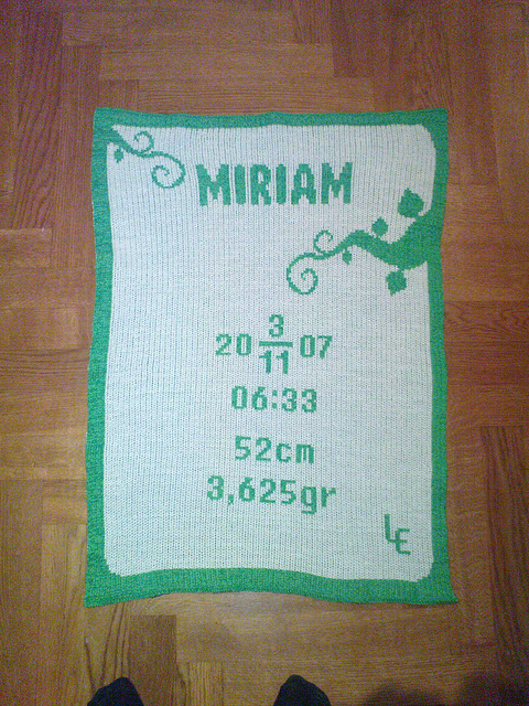 blanket for Miriam