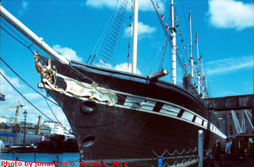 S.S. Great Britain, Picture 29, Edited Version, Bristol, England (UK), 2012