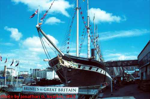 S.S. Great Britain, Picture 30, Edited Version, Britsol, England (UK), 2012