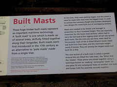 Built Masts Description, S.S. Great Britain, Bristol, England (UK), 2012