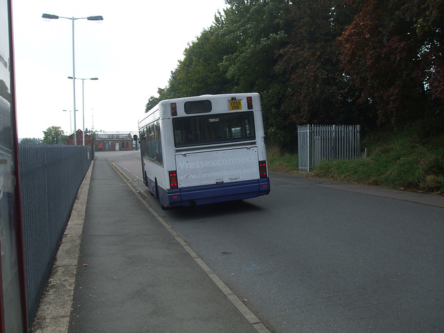 DSCF5970 Meridian Bus V899 DNB in Wellingborough - 18 Sep 2014 DSCF5970 Meridian Bus V899 DNB in Wellingborough - 18 Sep 2014