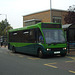 DSCF5977 Centrebus 222 (KX06 KPZ) in Wellingborough - 18 Sep 2014