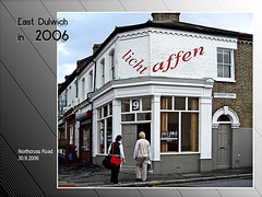 Licht affen Gallery - North Cross Road - 30.9.2006