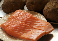 Fresh Salmon with Potatoes