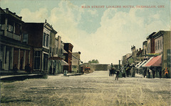 Main Street Looking South, Thessalon, Ont.