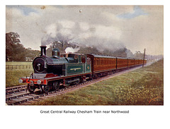 Great Central Railway Chesham Train near Northwood