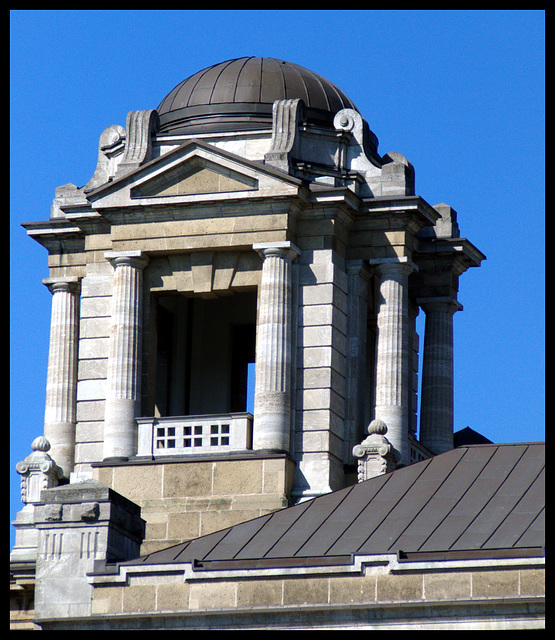 Seitliche Kuppel (links), Hanseatisches Oberlandesgericht (Hamburg)