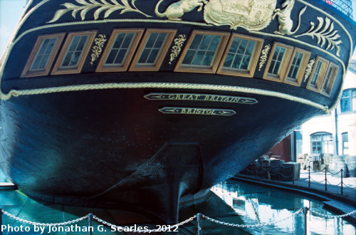 S.S. Great Britain, Picture 1, Edited Version, Bristol, England (UK), 2012