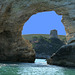 Gargano Coast- Through an Arch to a Watchtower