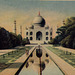 The Taj Mahal   Agra    man to left
