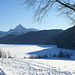 Der Weissensee im Winter. ©UdoSm