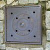 Weimar 2013 – Manhole cover of Rub Böcking & Cie, Halbergerhütte