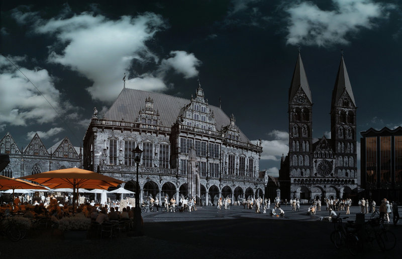 Bremen - IR Panorama