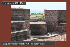 Shoreham Old Fort - A gun emplacement