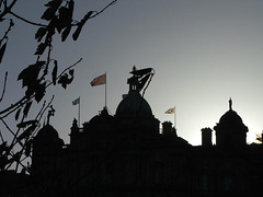 Edinburgh in silhouette