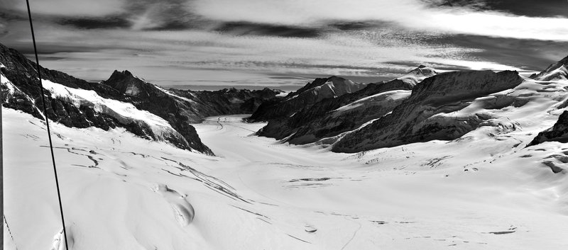 Jungfraujoch - Infrared Panorama