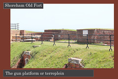 Shoreham Old Fort - The gun platform