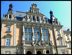 Criminal courts-building of Hamburg (Germany), built 1879-82