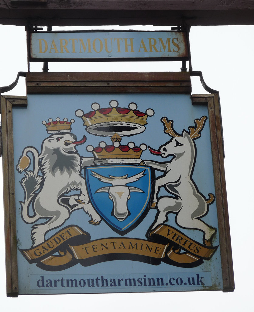 'Dartmouth Arms Inn' Pub Sign