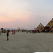 Temple Of Whollyness At Sunset Panorama