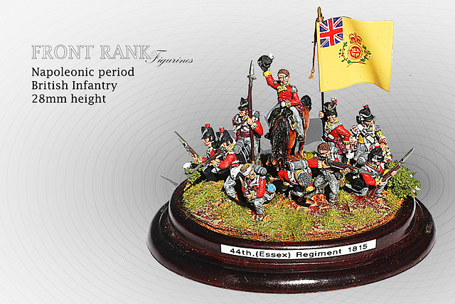 44th Essex Regiment - 1815 - Front Rank figurines